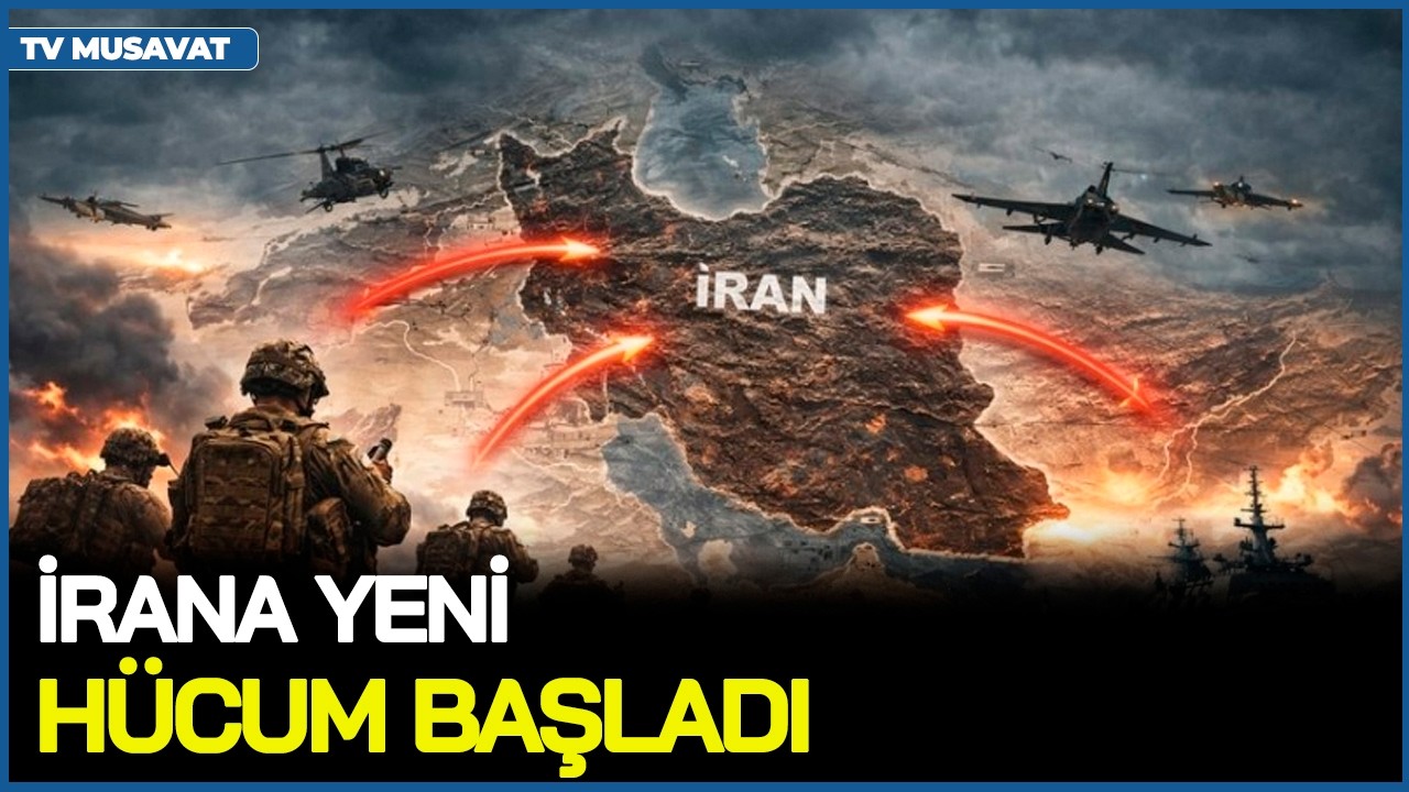 TƏCİLİ! İrana yeni H&Uuml;CUM başladı, Netanyahudan ŞOK a&ccedil;ıqlama - Nəsib Nəsibli ilə CANLI