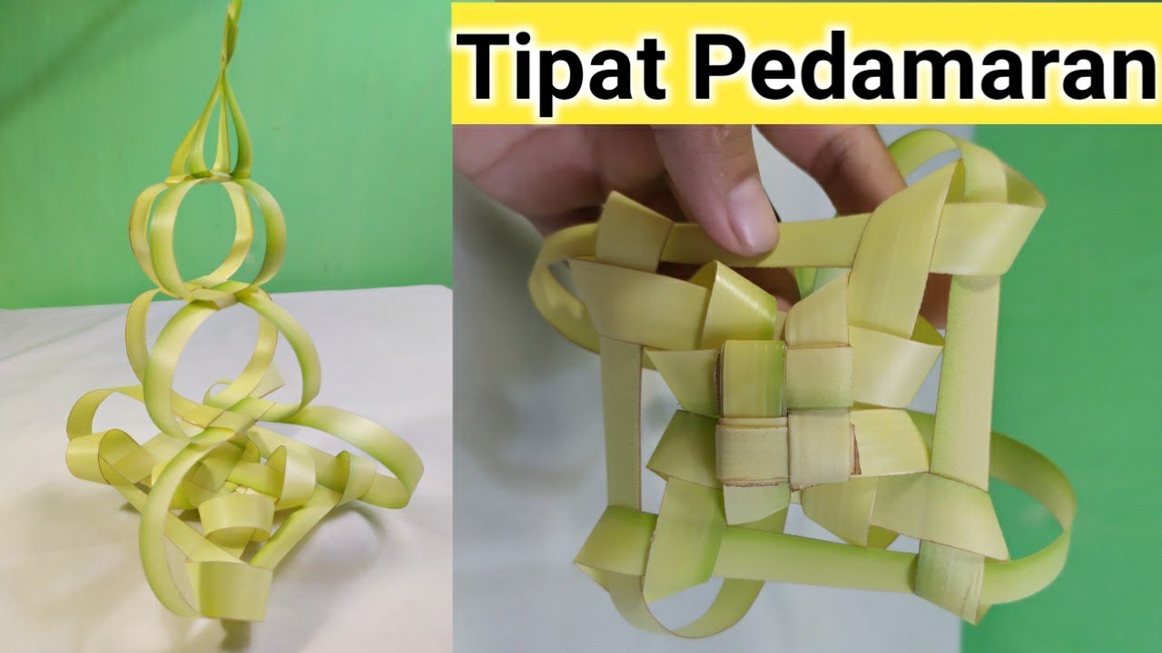 Cara Membuat Tipat Pedamaran | Tipat Damar