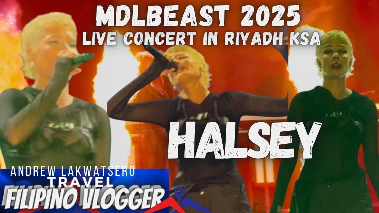 HALSEY- LIVE FULL CONCERT PERFORMANCE IN MDLBEAST SOUNDSTORM 2025 RIYADH SAUDI ARABIA
