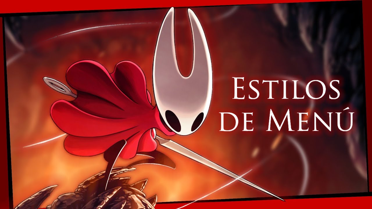 TODOS LOS ESTILOS DE MENÚ | Hollow Knight Silksong