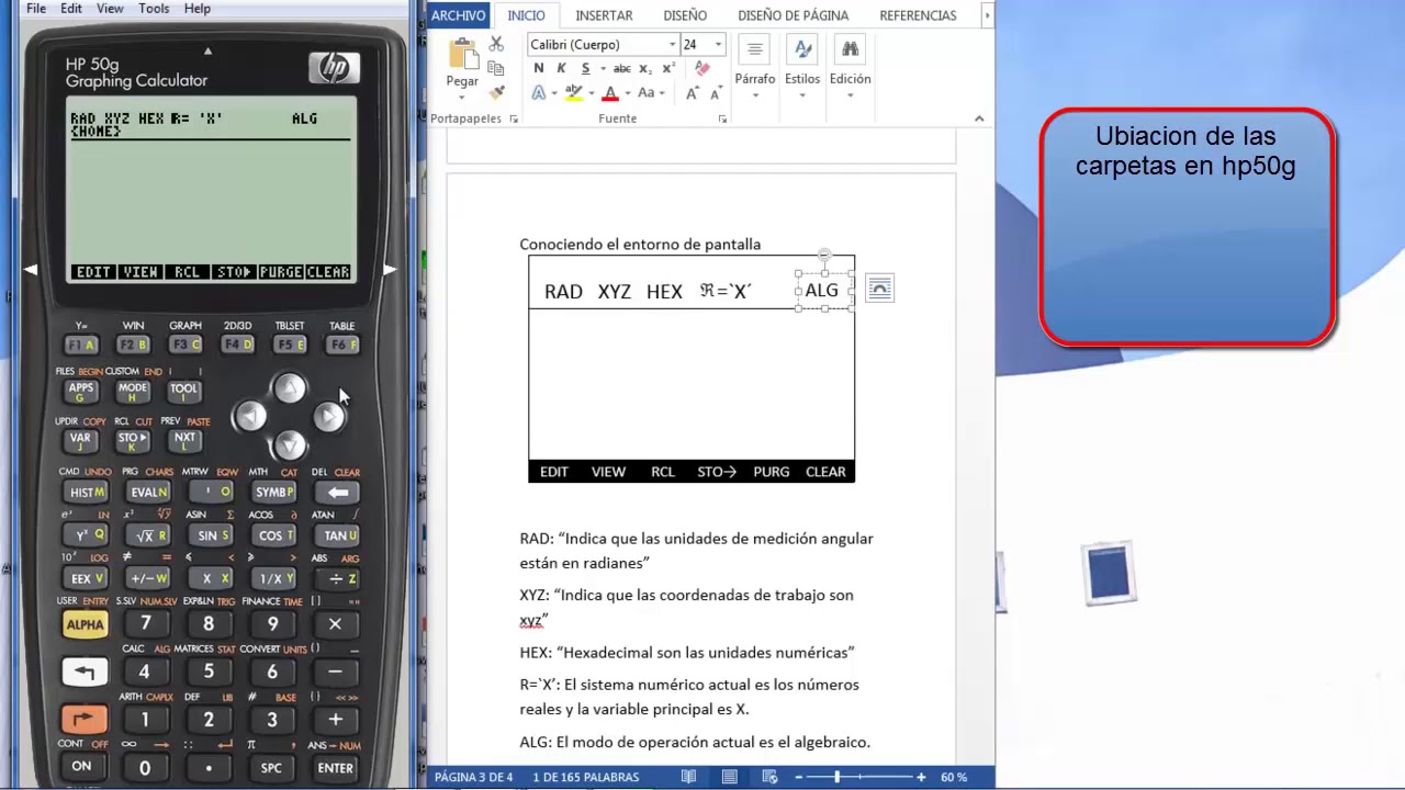 Mis primeros pasos hp50g manual