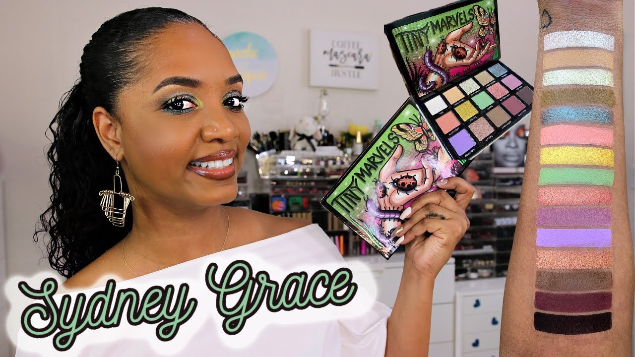 SWATCHES & LOOKS!!!! Tiny Marvels Palette | Sydney Grace X Mel Thompson!!!