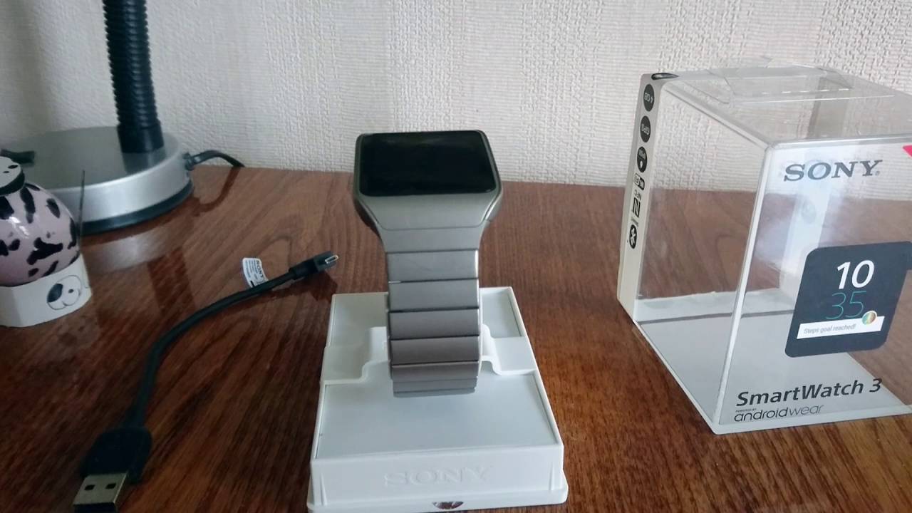 Обзор и распаковка sony smartwatch 3 swr50