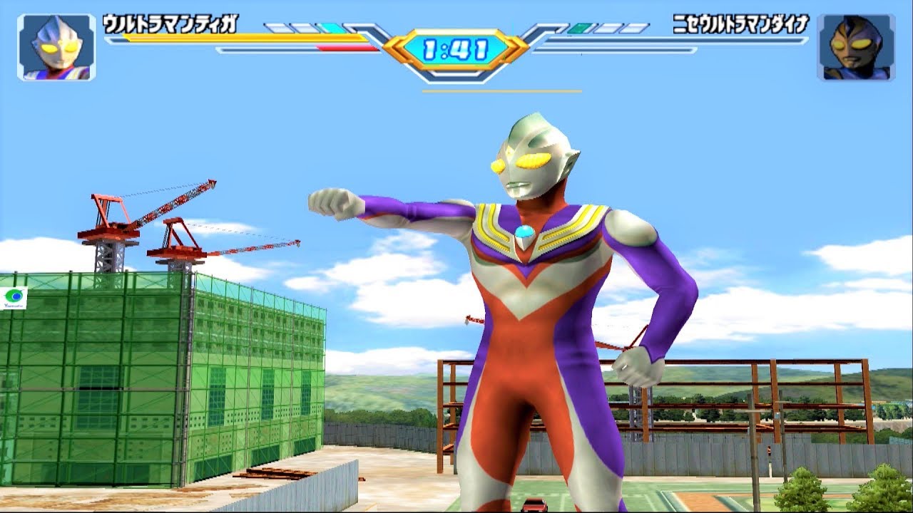 Sieu Nhan Game Play | Ultraman Tiga đánh bại tất cả các Ultraman bóng tối game ultraman Fe3