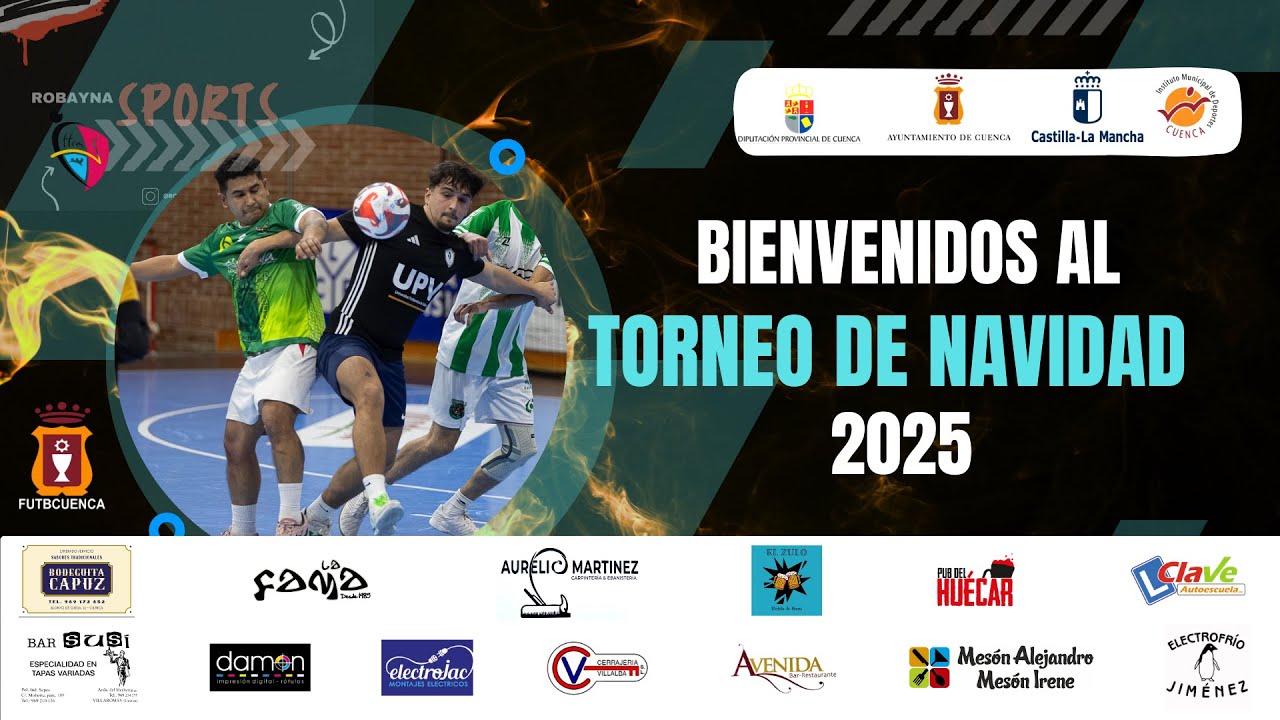 No es solo un torneo… es el Torneo de Navidad de Cuenca.Final senior Vicahu vs Nazareno y oro F2prom