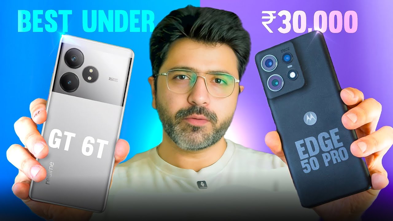 Motorola Edge 50 Pro vs Realme GT 6T CAMERA COMPARISON | Best Camera Phone under 30000