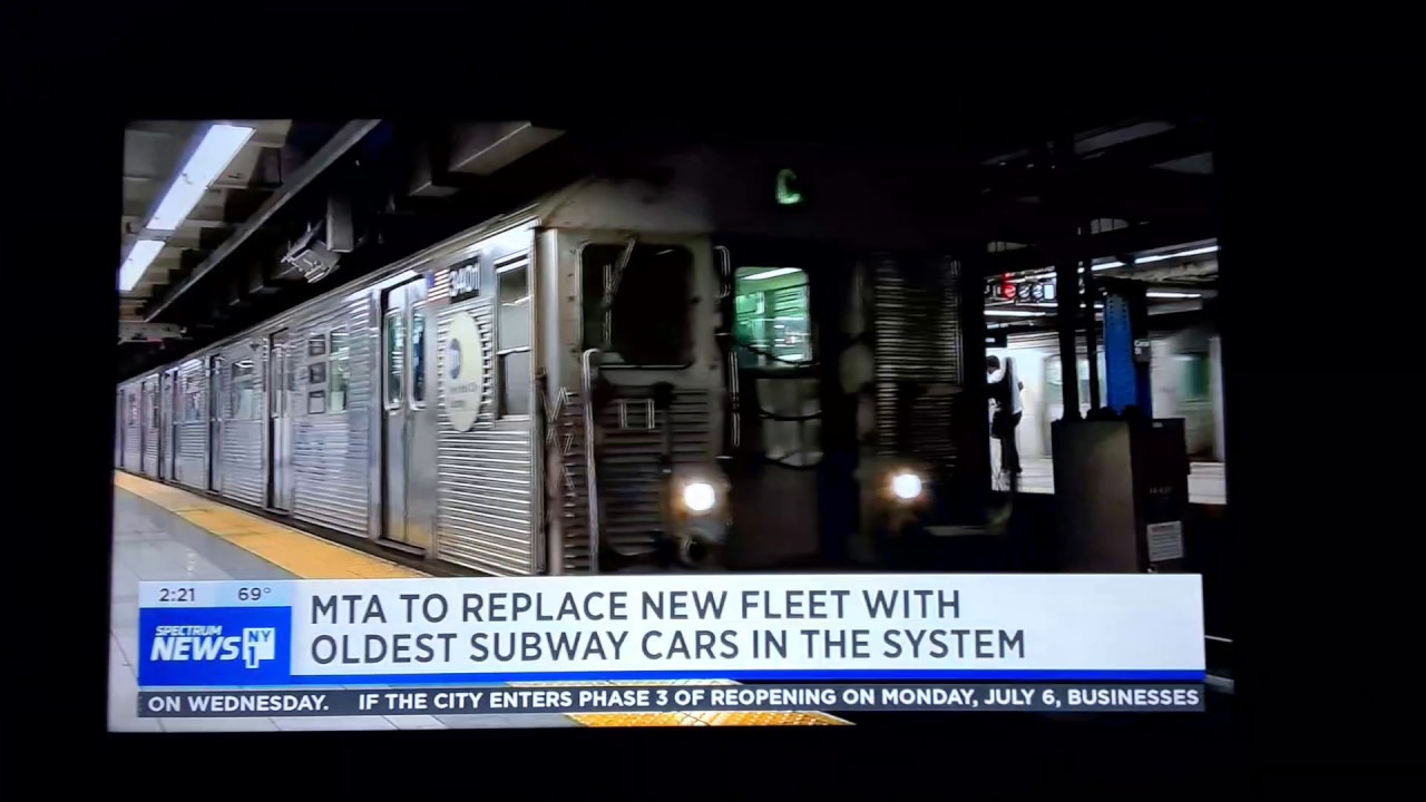 MTA is temporarily replaced R32 on the J and Z until the R179 problem is fix completed R179 NY1 news