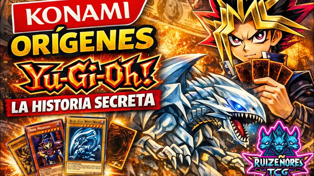 Historia de Konami: del taller de rockolas al fenómeno mundial de Yu‑Gi‑Oh!