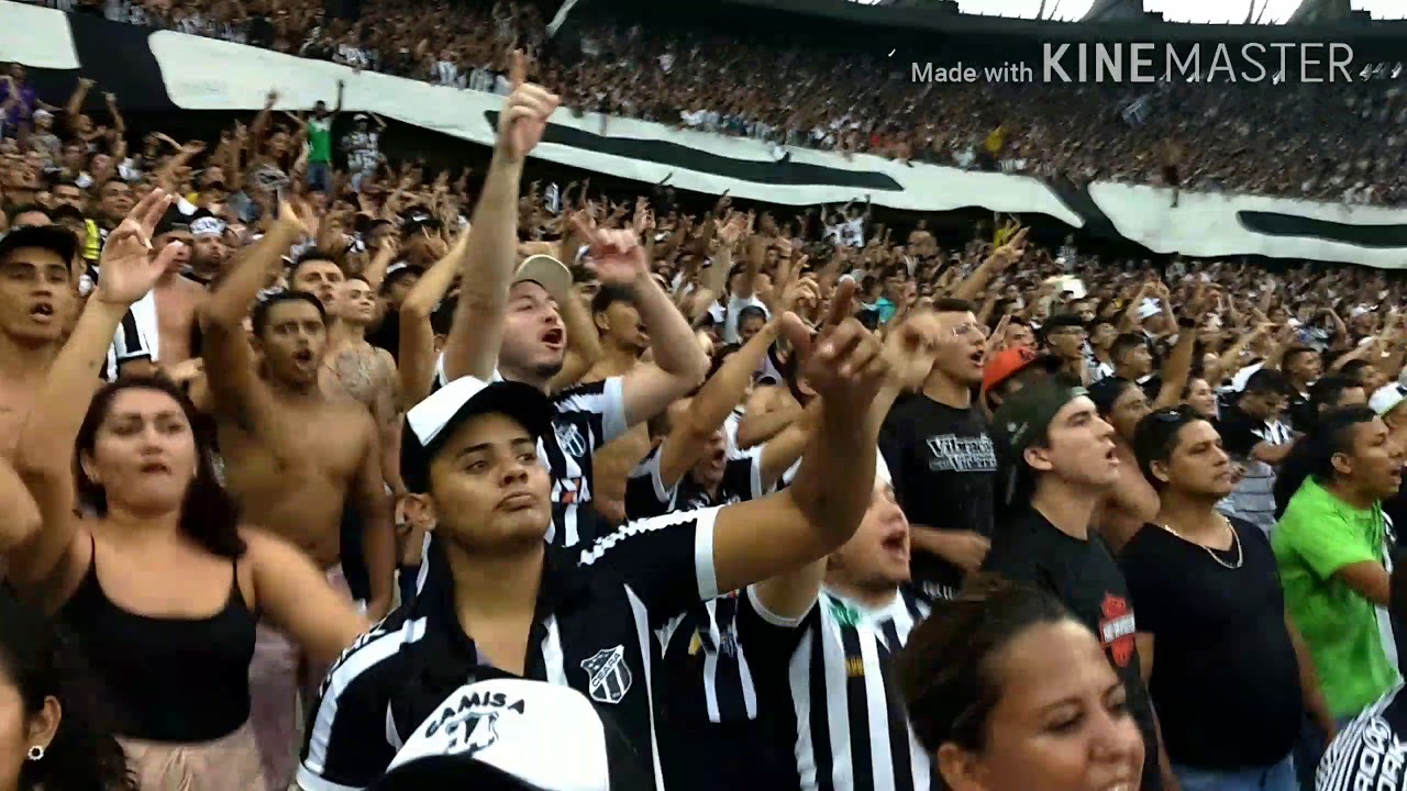 Festa da torcida do Ceará na final do Cearense 2018 | Fortaleza 1 X 2 Ceará (08/04/2018)