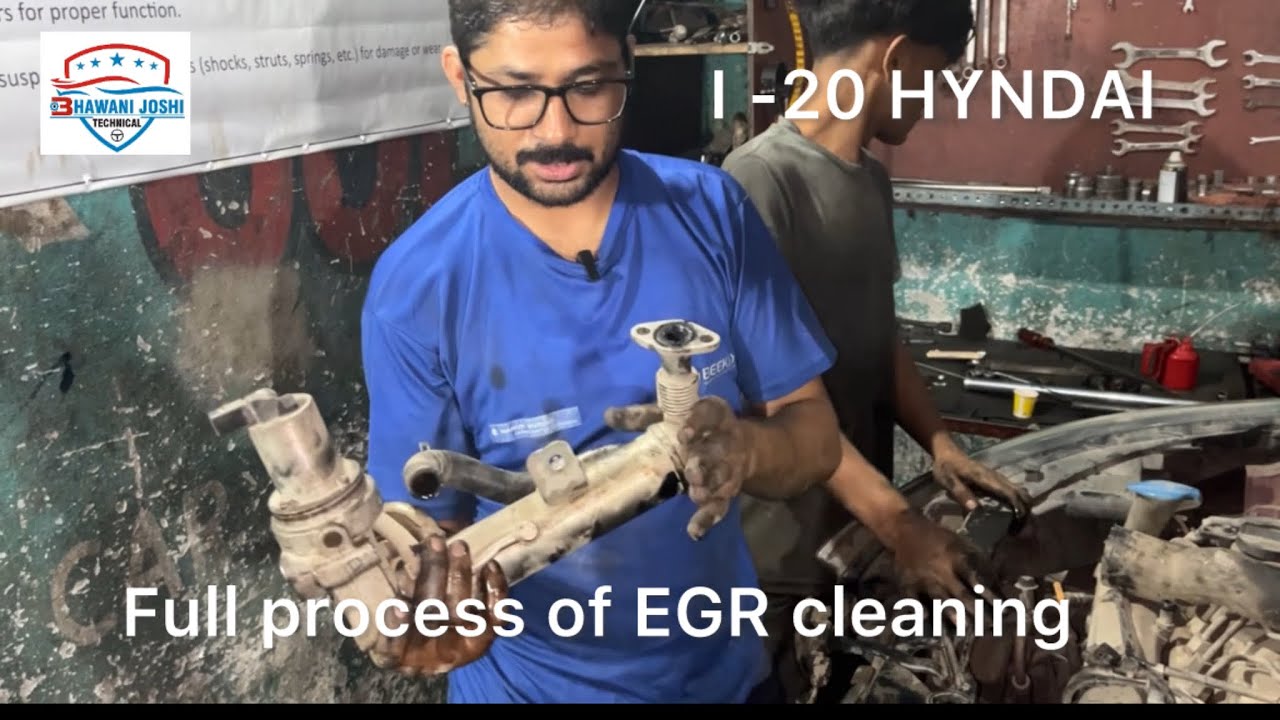 Hyndai I-20 EGR cleaning process #hyundai #viral 