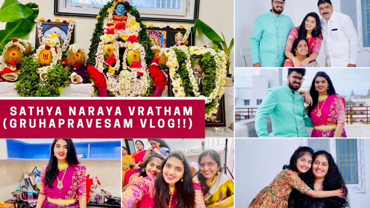 Sathya Naraya Swami Vratham in Gruhapravesham!?|Gruhapravesham Series Part-3|Jewellery Set & More||