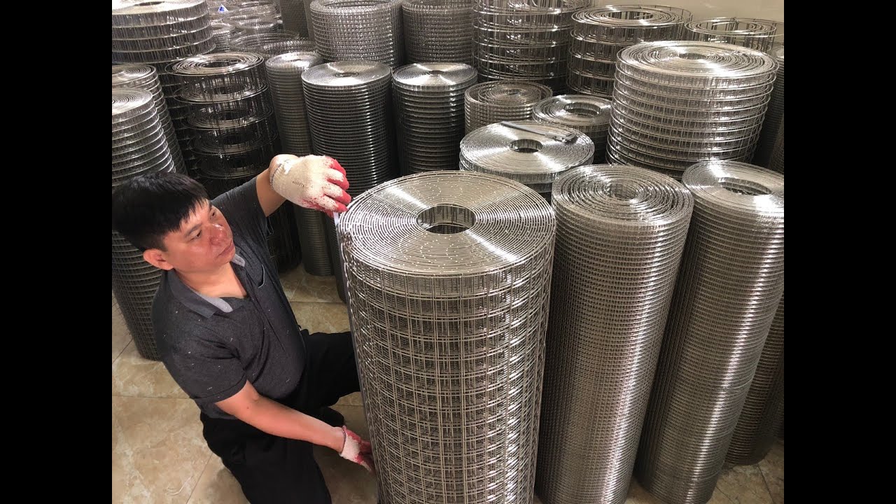 Lưới inox hàn ô vuông, Lưới inox không gỉ, Lưới inox 201, Lưới inox 304, Các loại lưới inox hàn tốt