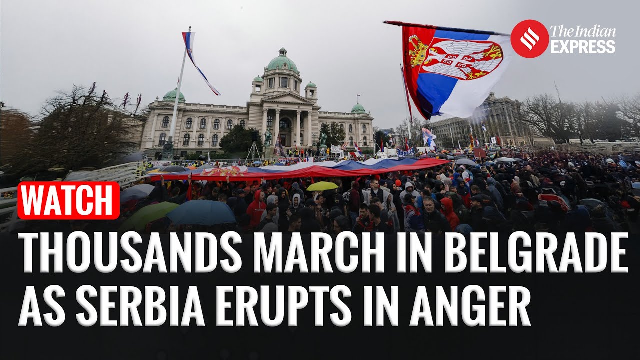 Serbia Protest: Serbia’s Political Crisis Deepens As Tens of Thousands March Demanding Justice