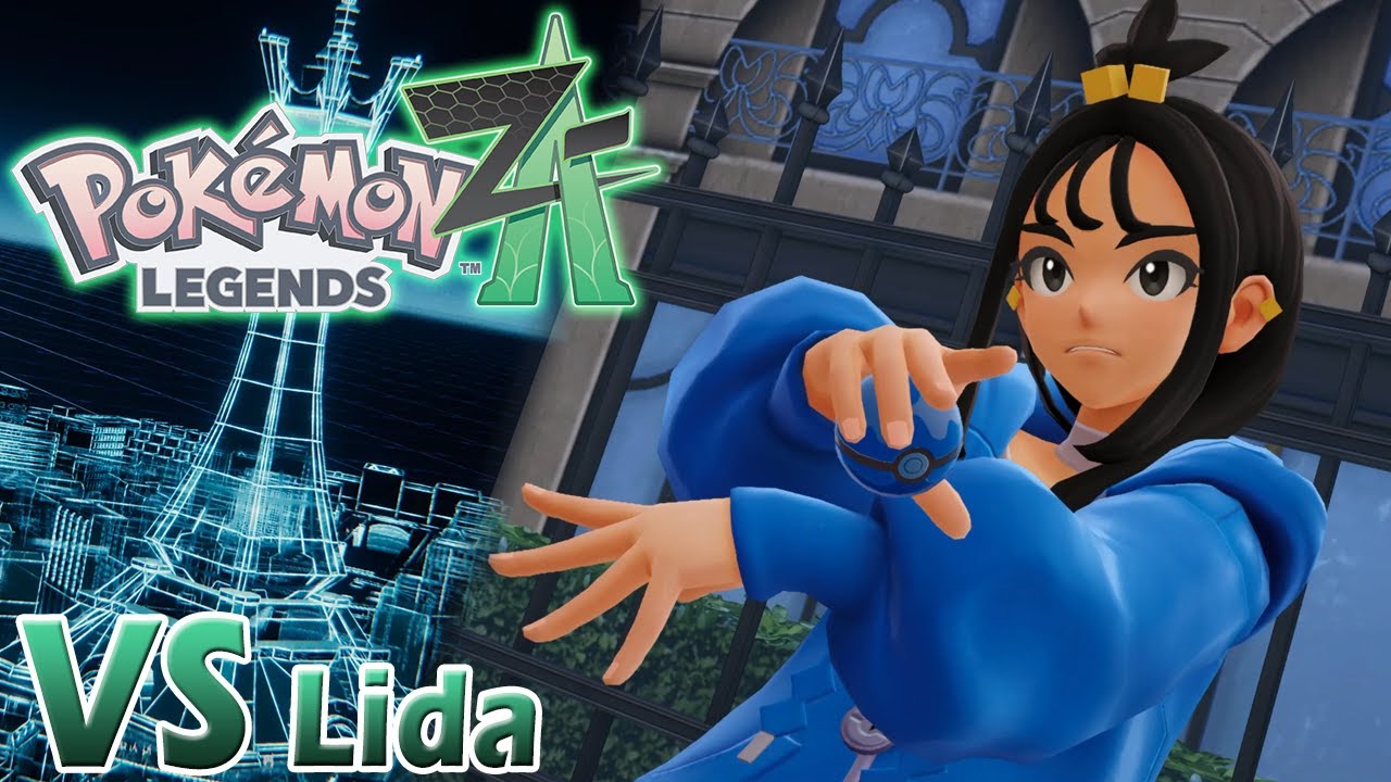 Pokemon Legends ZA - VS Lida of Team MZ!