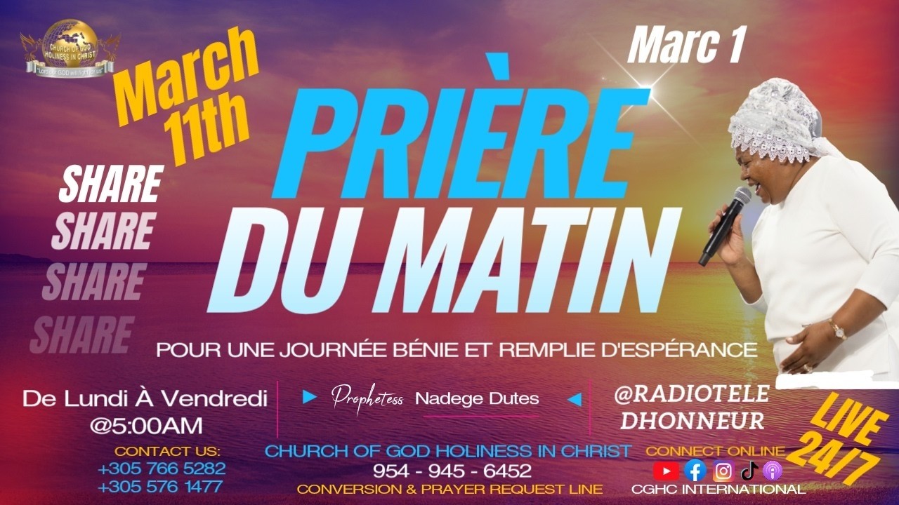 3.11.26 | RADIO TELE D'HONNEUR | POUR UNE JOURNÉE BÉNIE ET REMPLIE D'ESPÉRANCE