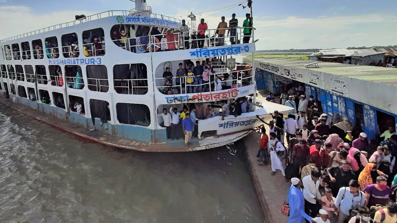 পাতারহাট লঞ্চঘাটে ঢাকাগামী যাত্রীদের প্রচুর ভীড় | Extreme Launch Lover | Patarhat Launch Terminal