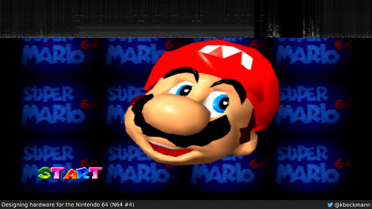 Stream - Super Mario 64 raw capture in real time, LiteX bringup etc - N64 #4