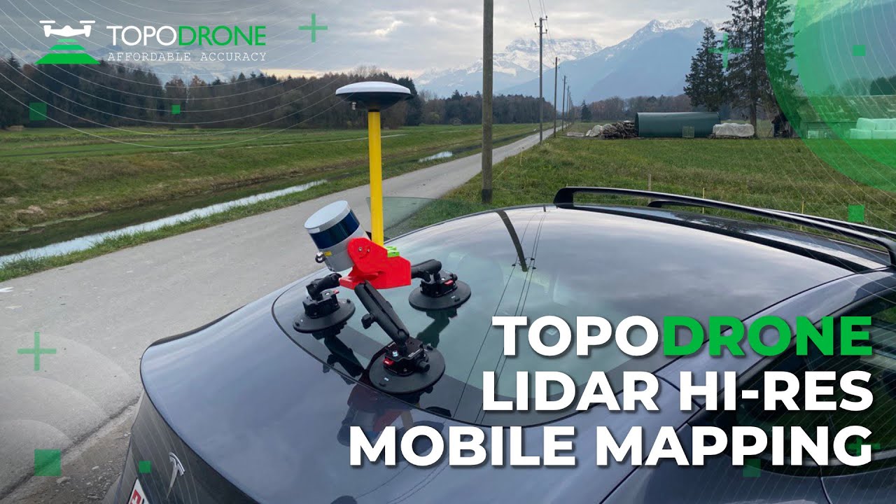 TOPODRONE LIDAR HI-RES MOBILE MAPPING