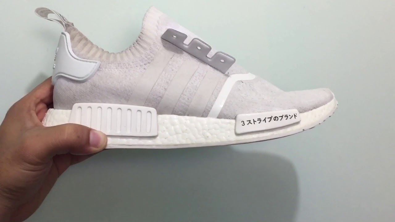 How to clean WHITE Adidas NMD R1 Japan