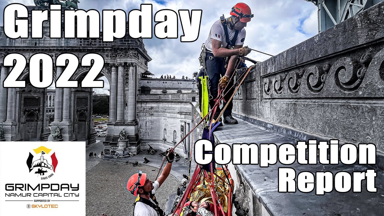 Grimpday 2022 - Rope Rescue Competition Report - Full Video Day 1 on Monday