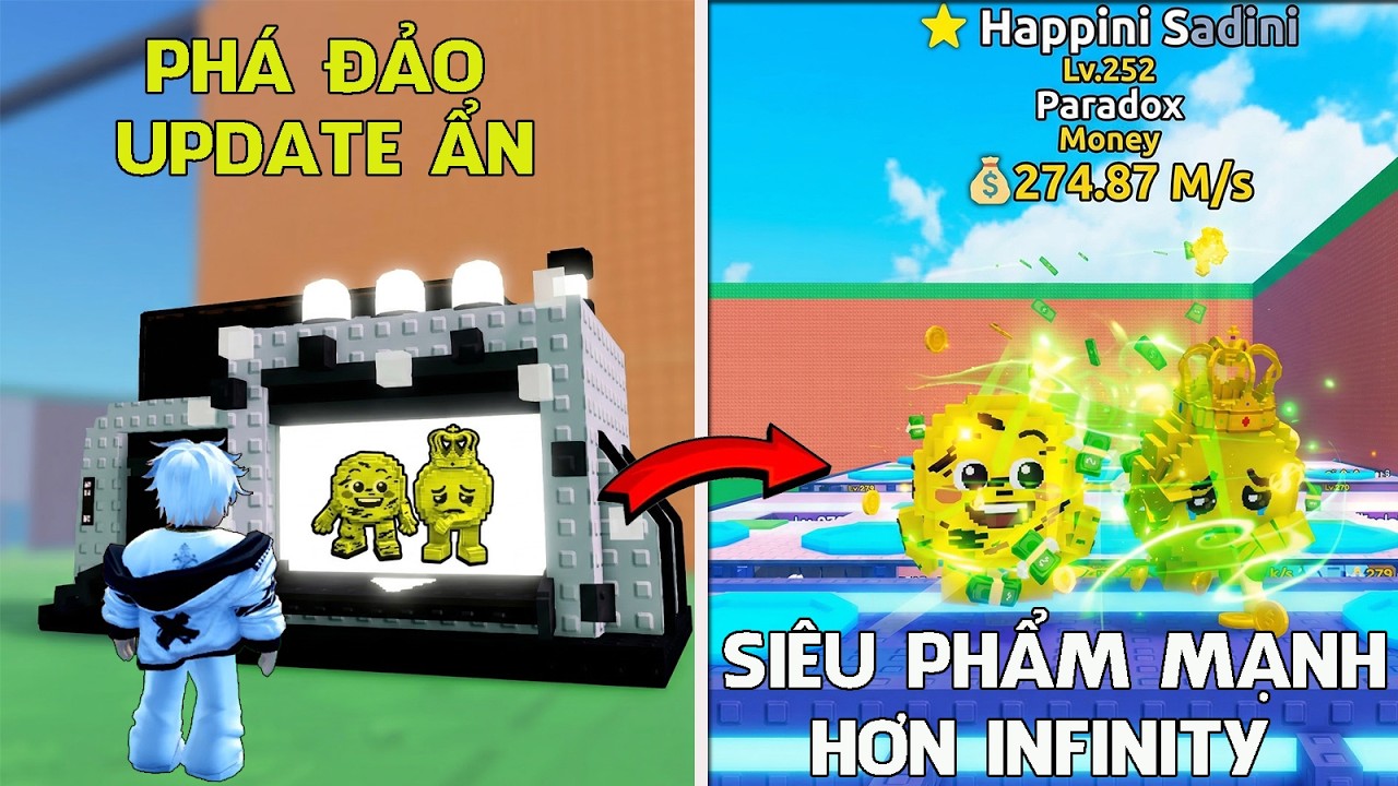 ESCAPE TISUNAMI FOR BRAINROTS| PHÁ ĐẢO UPDATE ẨN CÂU ĐỐ BÍ MẬT, SỐC VỚI SIÊU PHẨM PARADOX HIÊM NHẤT.
