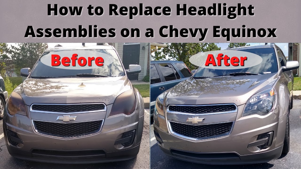 Замена блока фар Chevrolet Equinox 2-го поколения (2010-2015)