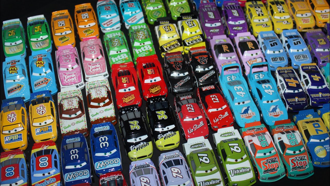 All Thailand vs. China Cars 1 Piston Cup Racer Variants - Mattel Disney Pixar - Comparison