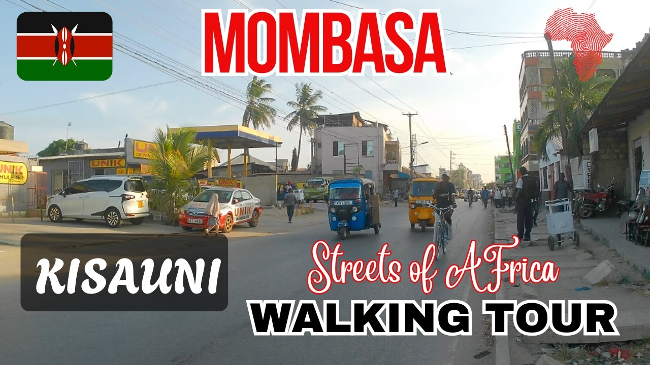 Streets of Africa: Inside Kisauni, Mombasa 🇰🇪 | A Real-Time Walking Documentary