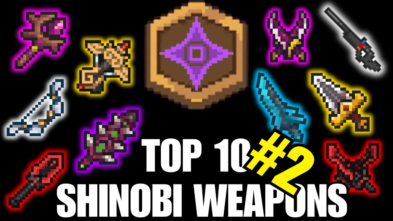 Top 10 Shinobi Weapons Part #2 | Soul Knight Prequel