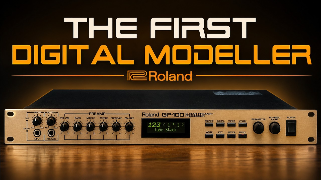 The First Digital Modeler | Roland GP-100