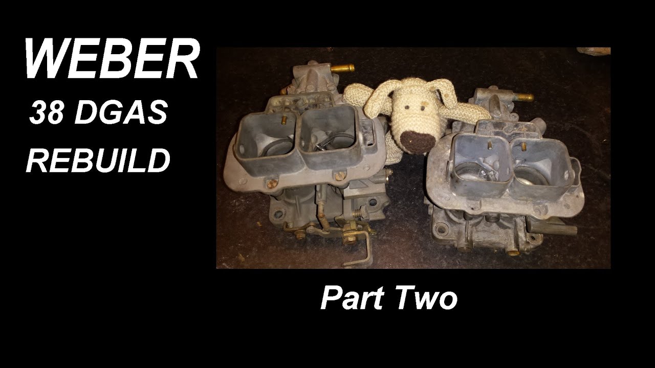 WEBER 38 DGAS CARB REBUILD .... A Delay...But Lets Look At This 32/36 DGAV Inc Pinto Fire Up