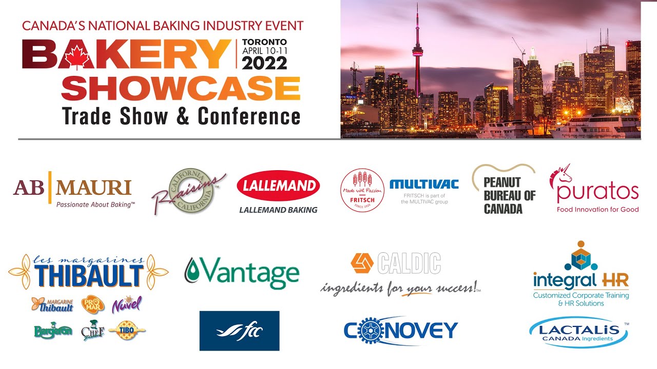 Bakery Showcase Toronto, April 10th and 11th, 2022