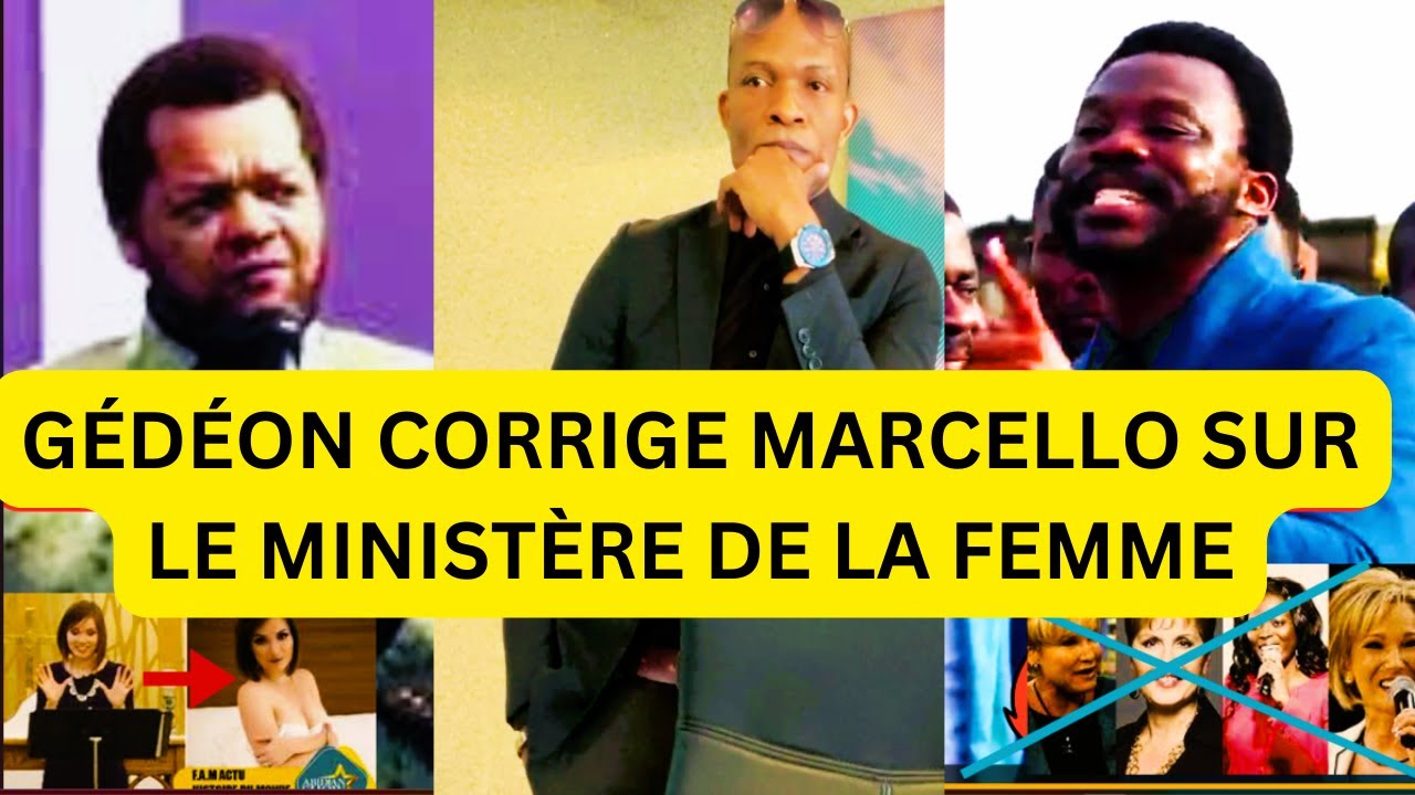 Gédéon Donne Une Belle leçon Sur Le Ministère de la Femme #bible #jesus #marcellotunasi #femme