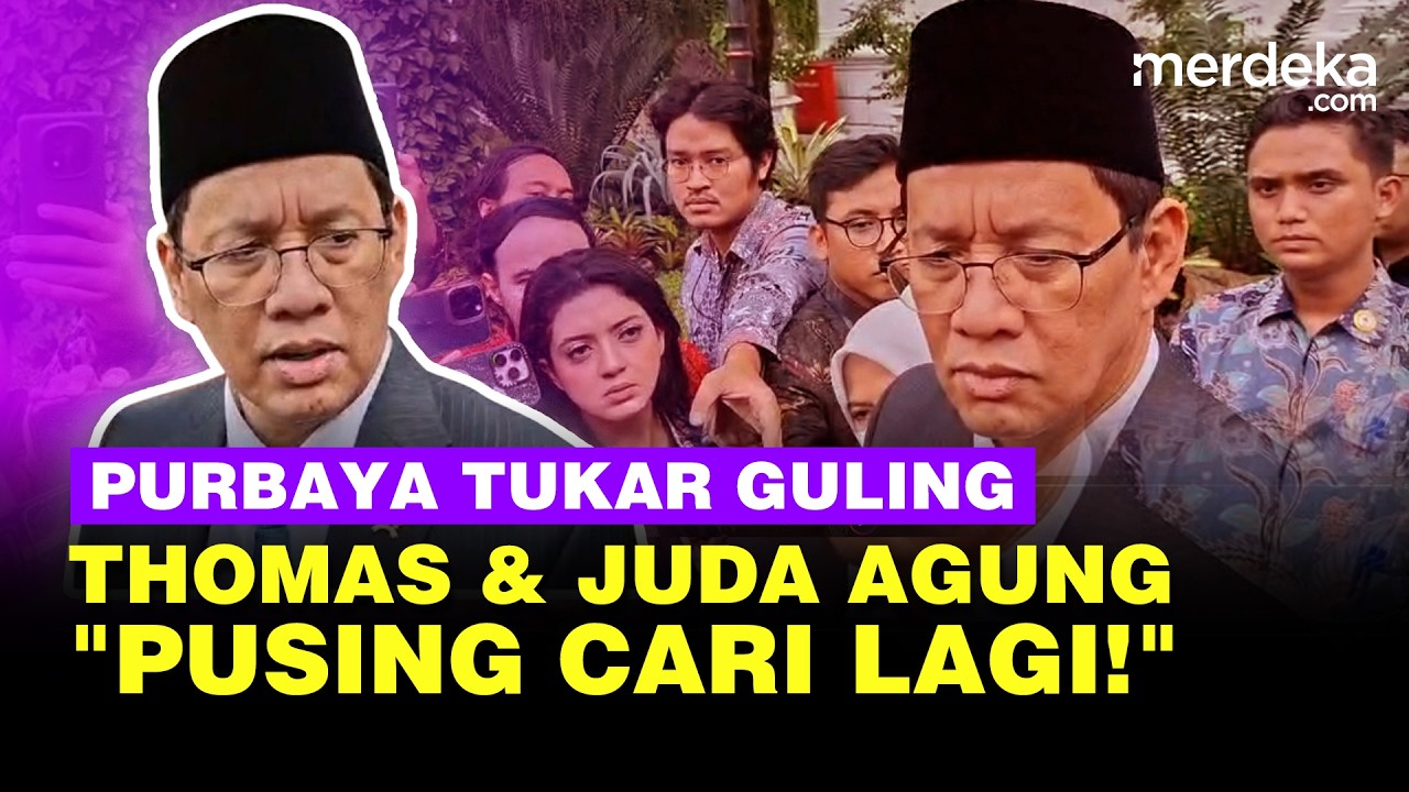 Reaksi Purbaya Tanggapi 'Tukar Guling' Thomas Djiwandono & Juda Agung: Saya Pusing Cari Lagi!