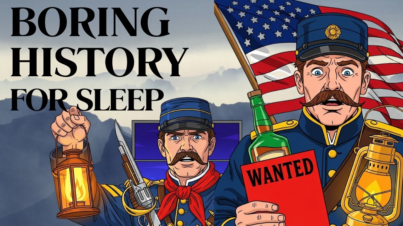 A Night in a 19th Century Cavalry Fort 🇺🇸 (Frontier Life) | Boring History for Sleep