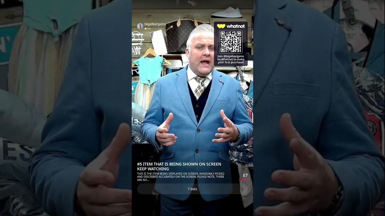 THE LIQUIDATION HIGH TICKET FASHION SALE EVERYTHING MUST GO £1 LIVE WITH BIGAL FROM YOUTUBE