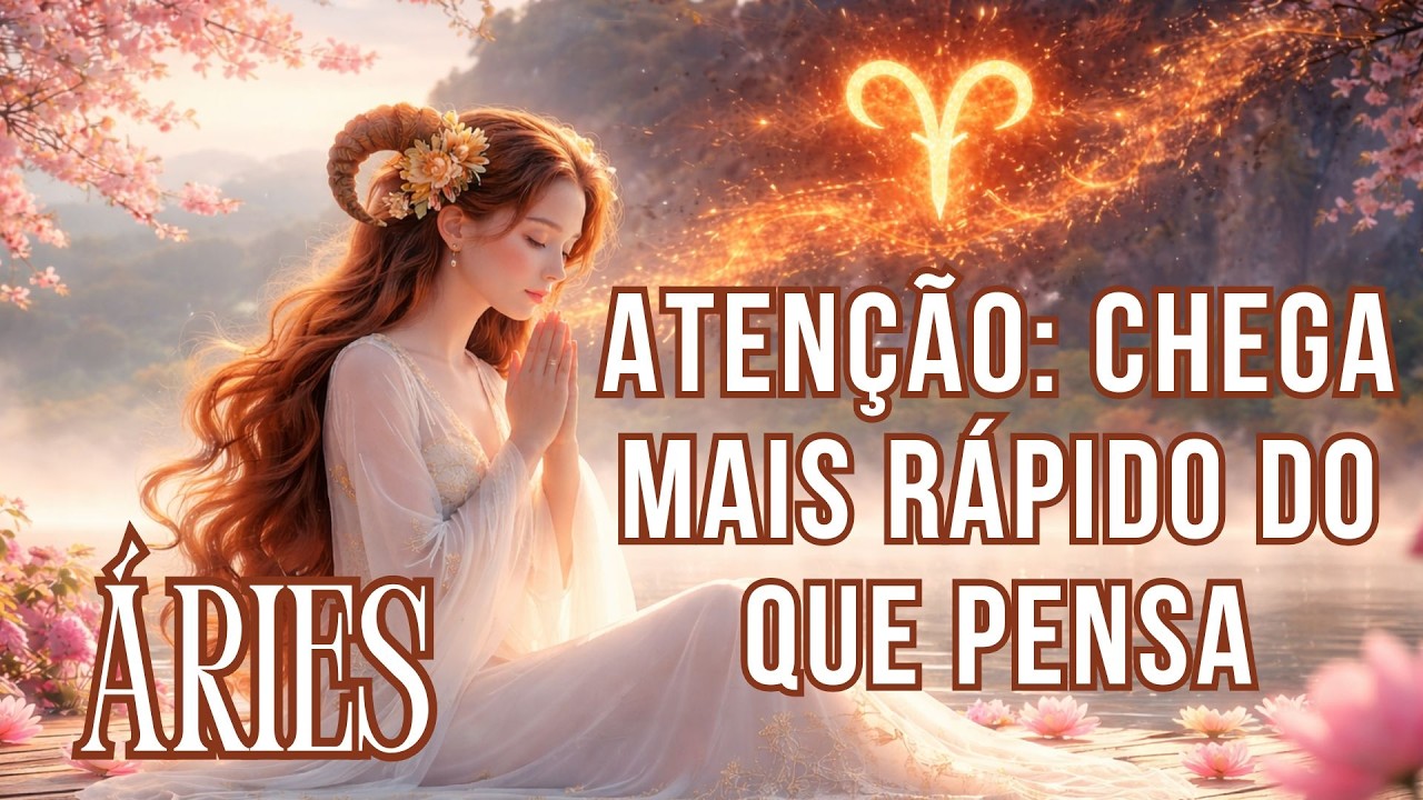 ÁRIES ♈️ATENÇÃO – chega mais rápido do que pensa: MOVIMENTO  #tarot #signos