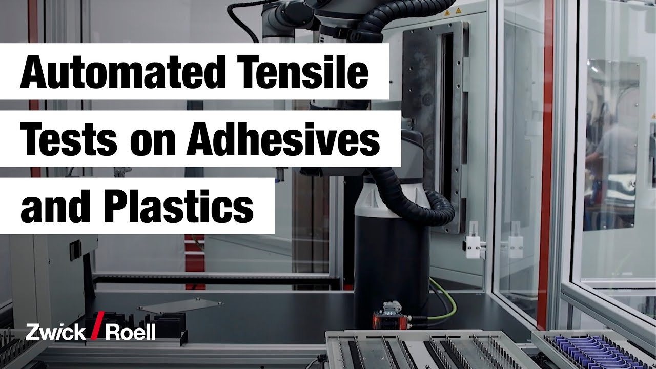 Robotic Testing System roboTest N for Tensile Tests on Adhesives and Plastics