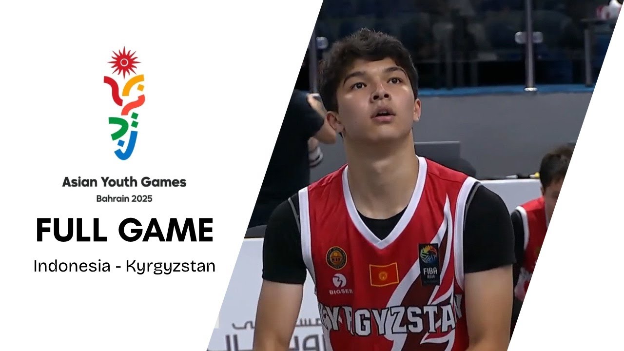 AYG Bahrain 2025 - Basketball 3x3 I Pool round | Indonesia (INA) - Kyrgyzstan (KGZ) | Full Game.