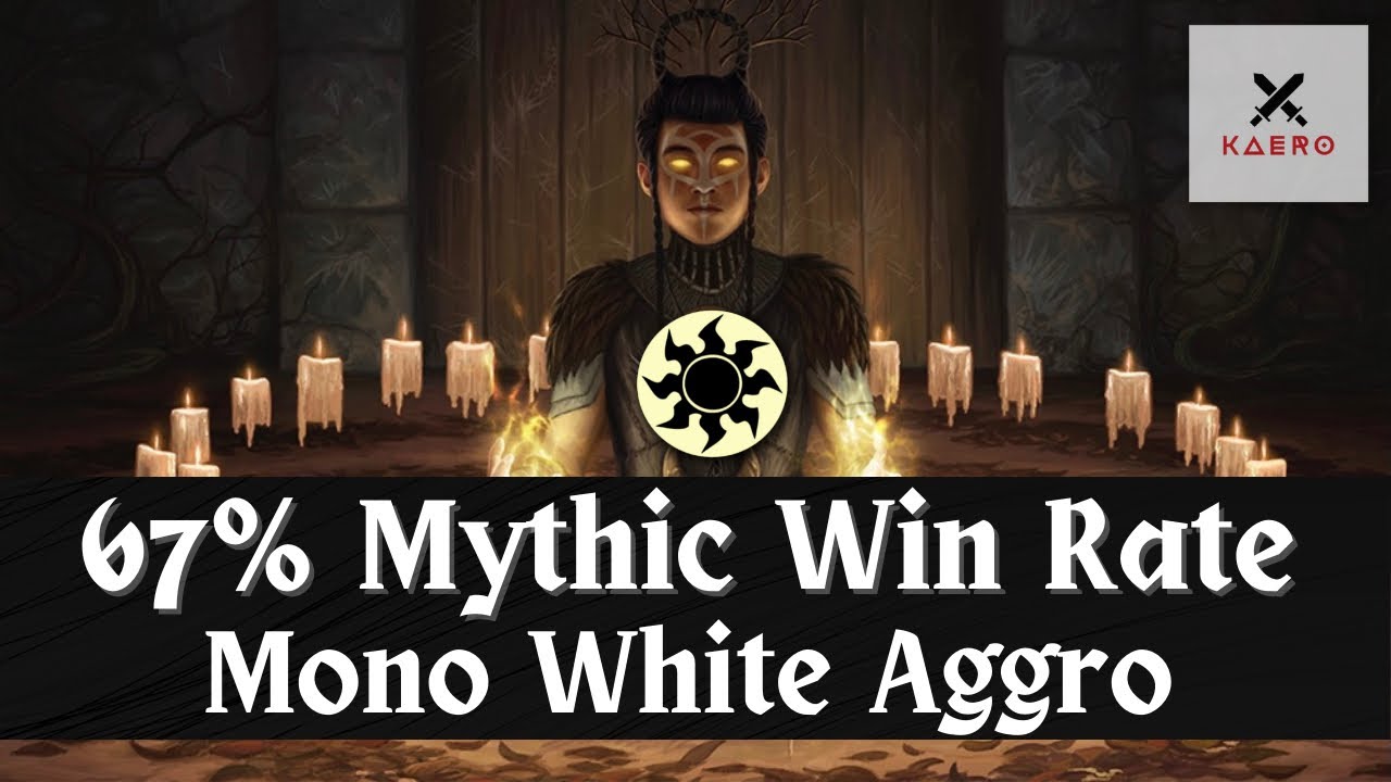 ☀️ MYTHIC 129 | Mono White Aggro Deck | Neon Dynasty Standard | Magic The Gathering MTG Arena B01