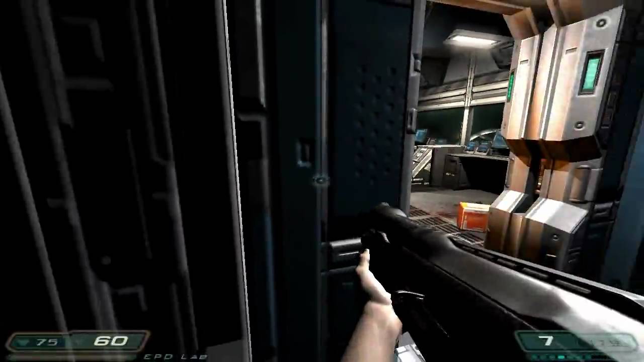 Doom 3 Walkthrough Part 7 HD - Level 5, Alpha Labs Sector 1