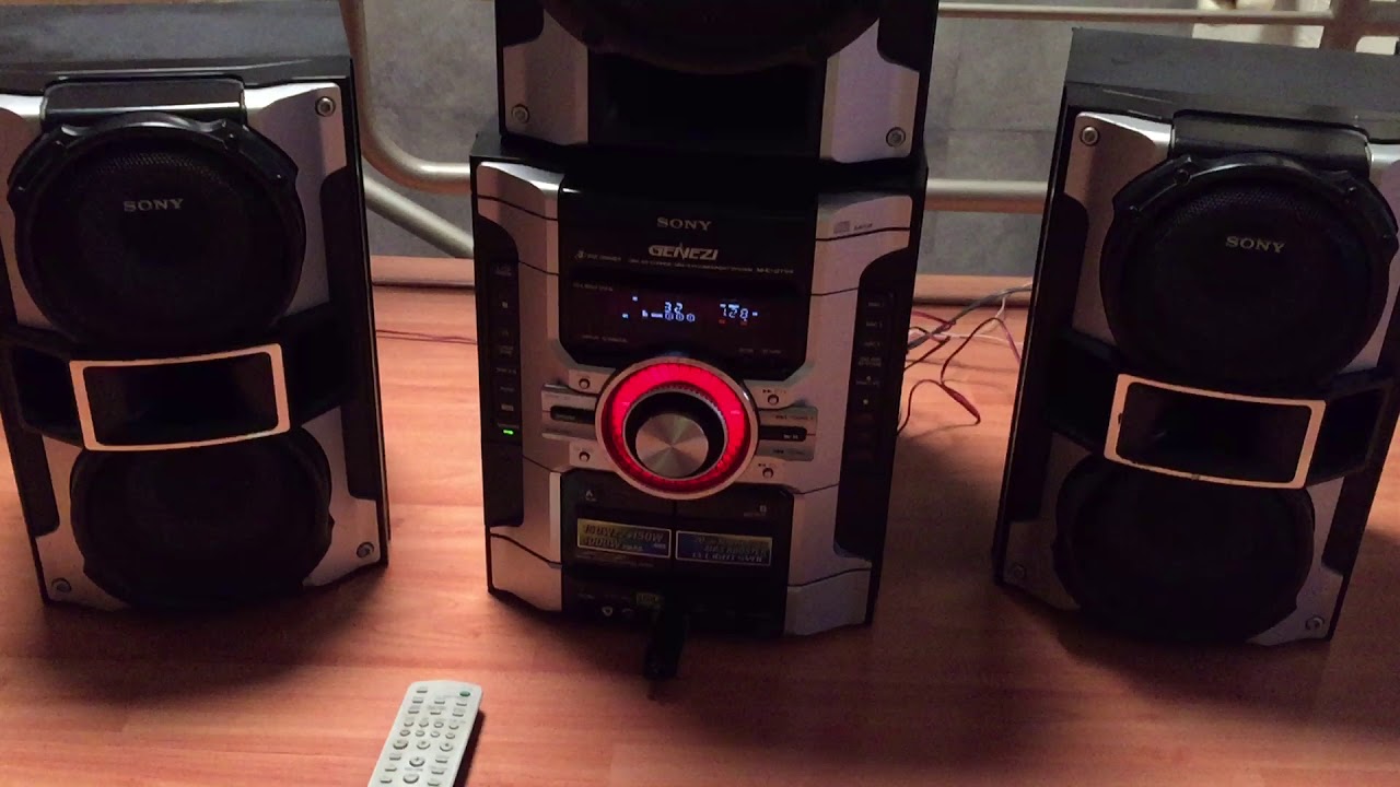 MINICOMPONENTE SONY MHC-GT44
