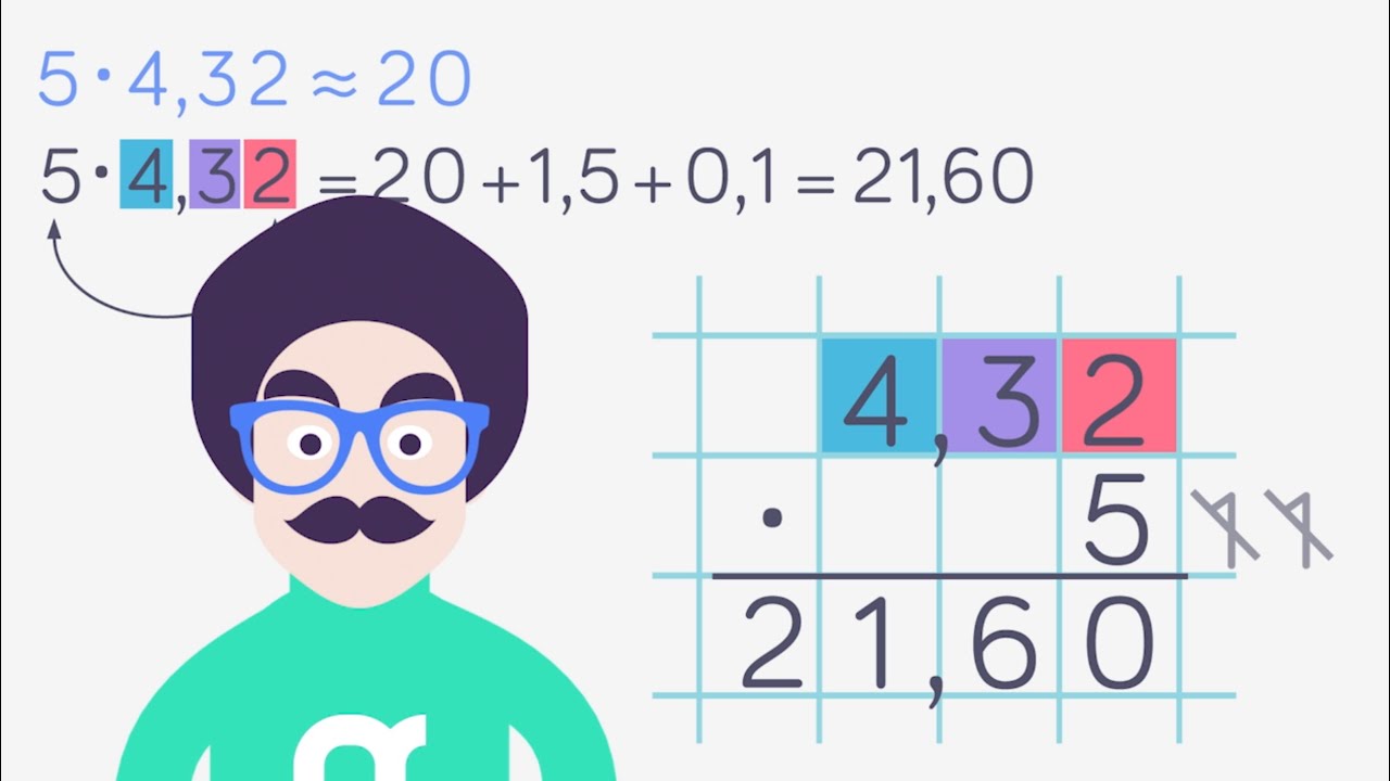 Multiplikation - Multiplicera med decimaltal - Åk 4-6