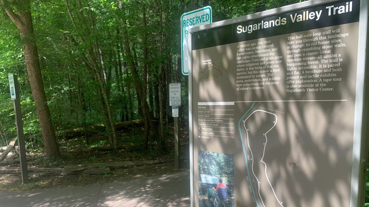 SUGARLANDS VALLEY NATURE TRAIL  Great Smoky Mountains National Park