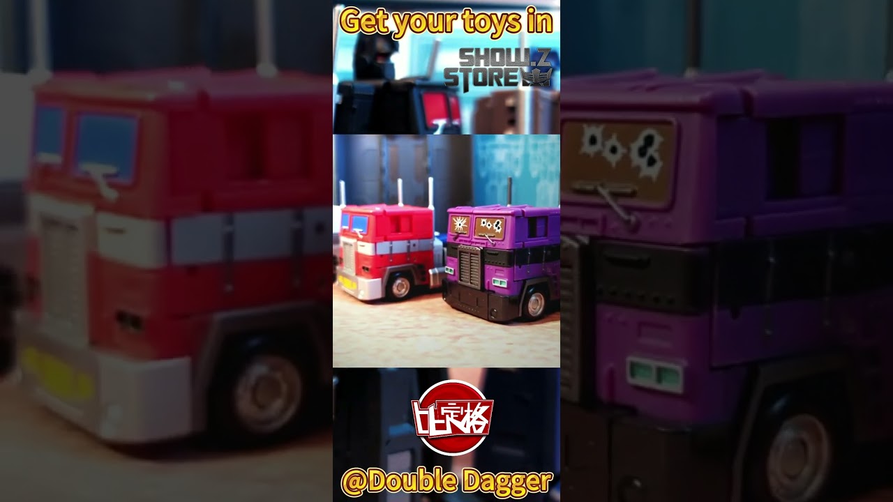 The Army of MS Toys Optimus Prime Transformers Stop Motion Animation，Made by @DoubleDaggerAnimation