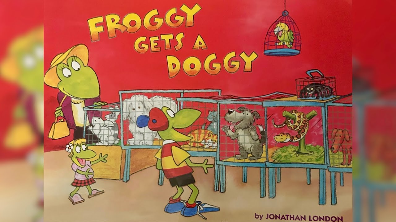 Froggy gets a doggy 🐕 