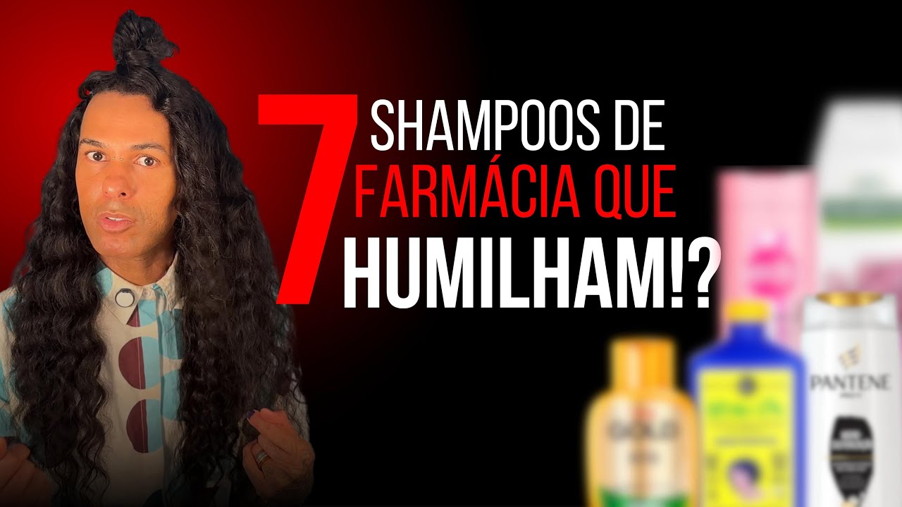 7 SHAMPOOS BARATOS que TRATAM DE VERDADE!?💥 (Você Precisa Conhecer!)
