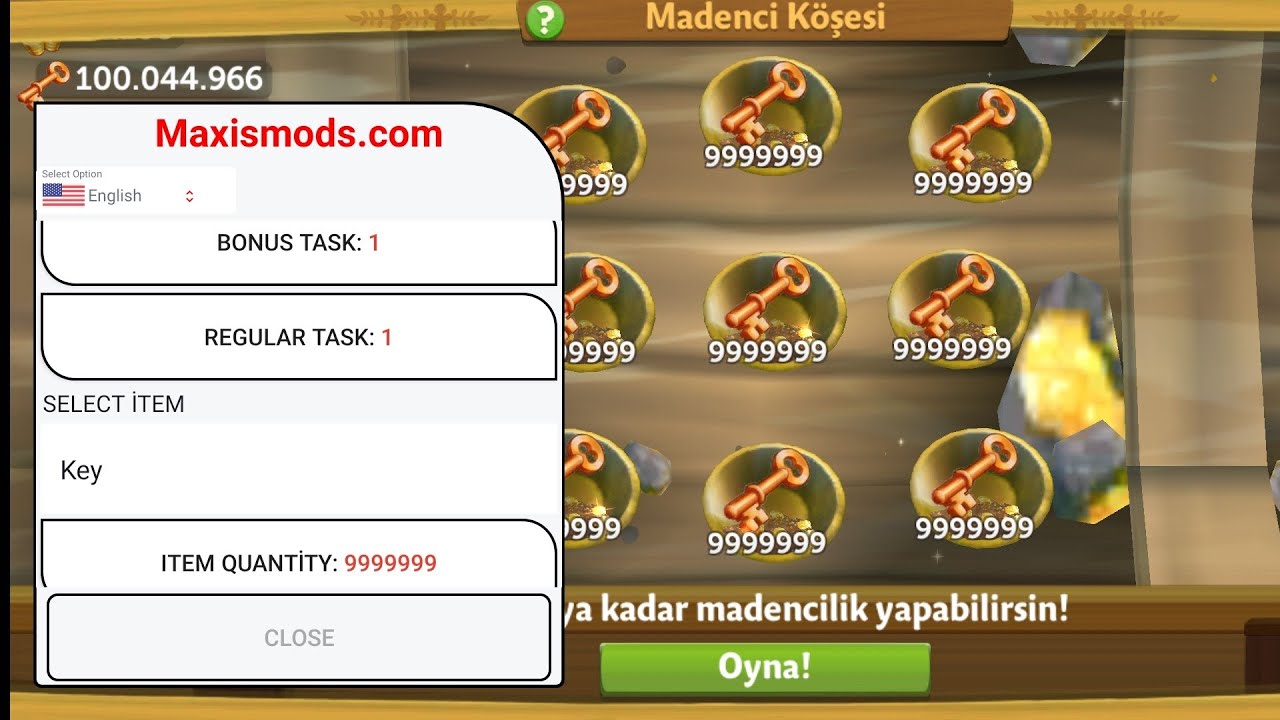 Farmville 2 Hile / Mod Menu Fast BoatRace & Key & Xp & Ruby Glove 1 Feed Gold Costume +120 Features