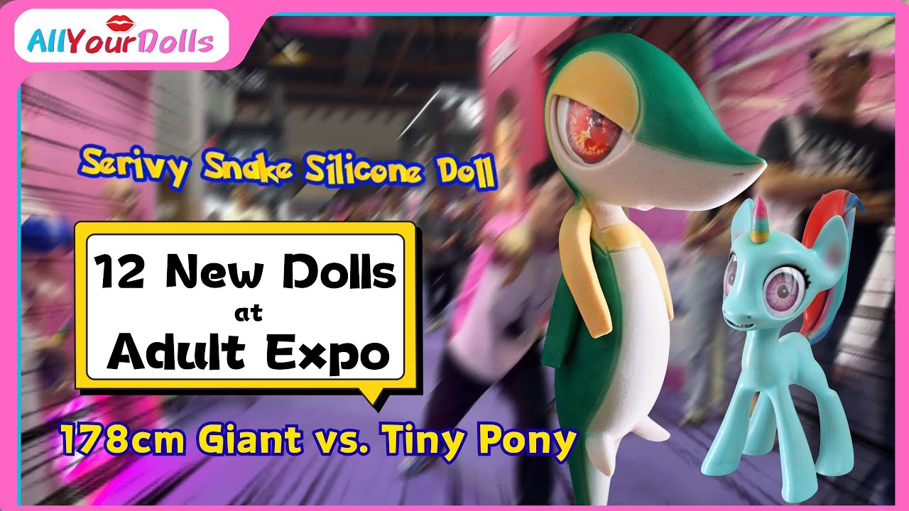Portable Anime Pet 🍼 VS Giant 178cm Muscle Female Doll! Dolls-Castle 2025 New Releases @ Adult Expo