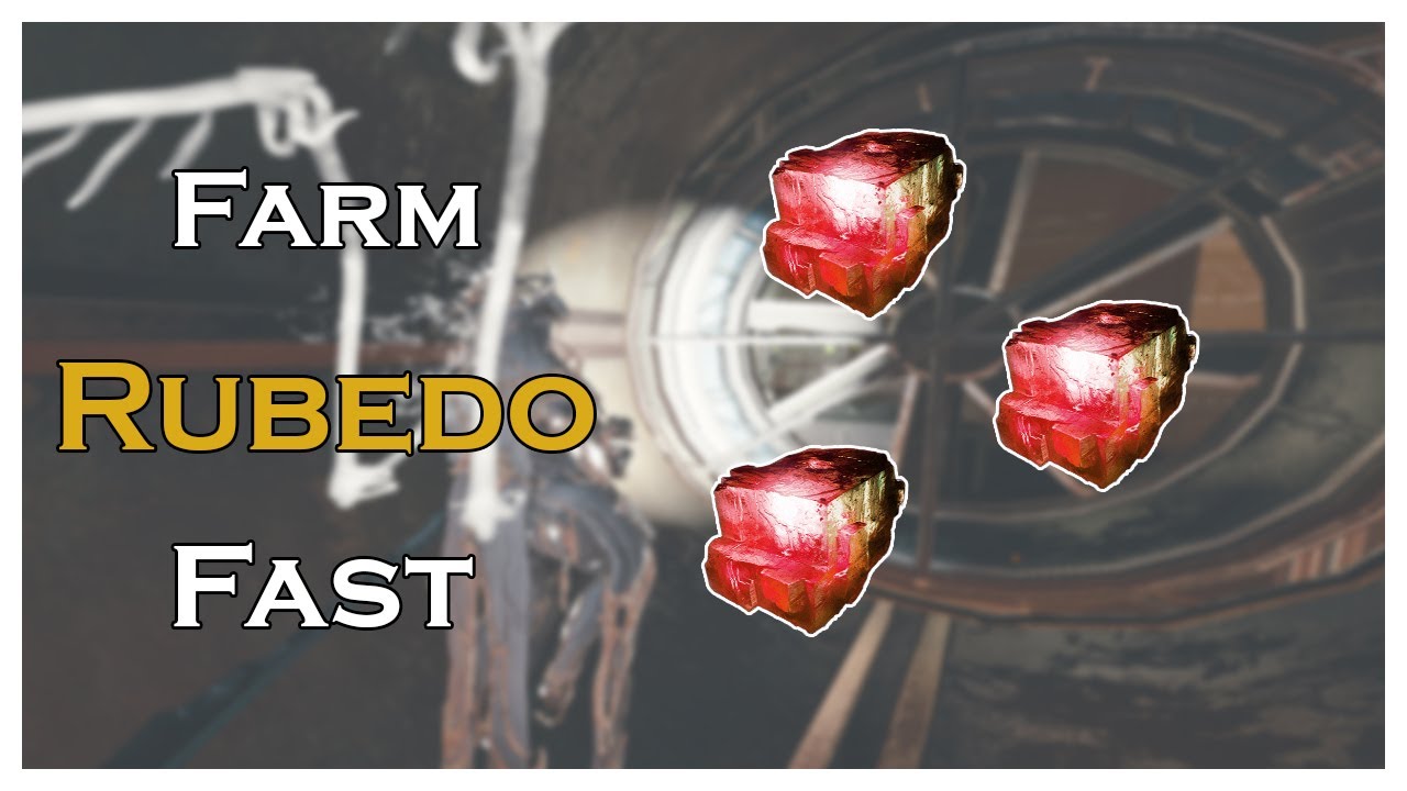 how to farm RUBEDO in 2026 warframe...